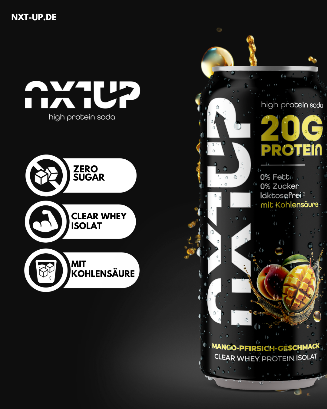 NXTUP High Protein Soda