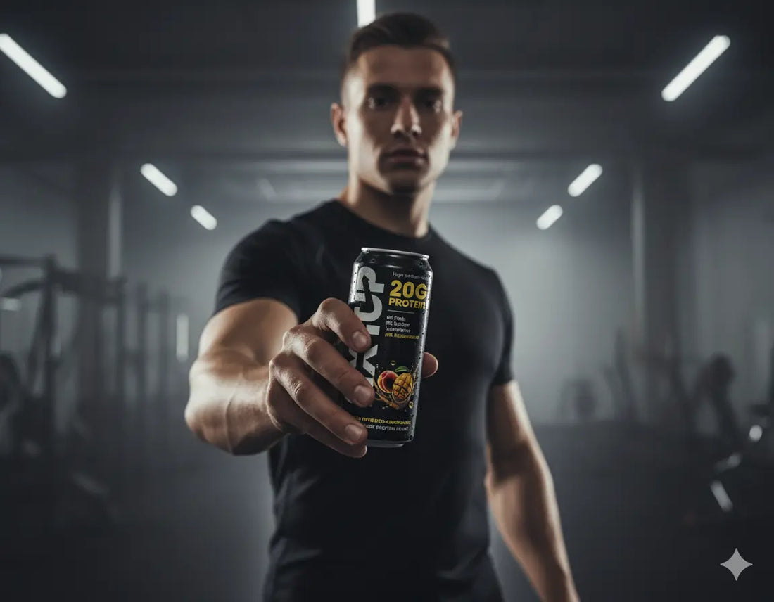 Die besten Proteinquellen für Sportler - tierisch vs. pflanzlich NXTUP High Protein Soda